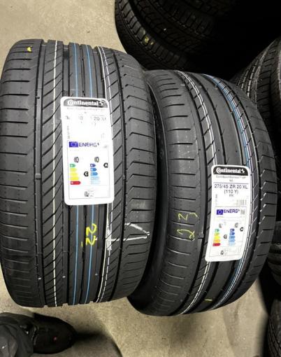 Continental ContiSportContact 5 275/45 R20 и 305/40 R20