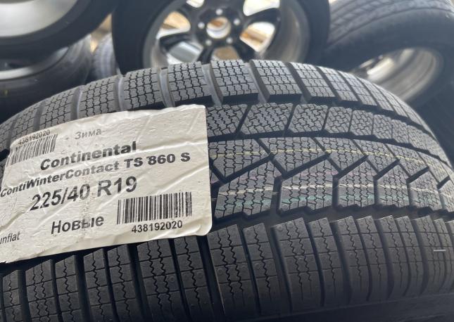 Continental WinterContact TS 860S SSR 225/40 R19 и 255/35 R19 V