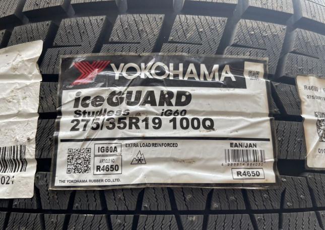 Yokohama Ice Guard IG60 245/40 R19 и 275/35 R19 Q