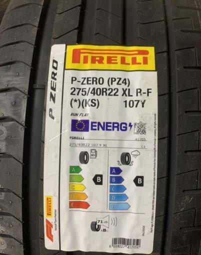 Pirelli P Zero PZ4 L.S. 275/40 R22 и 315/35 R22 111Y