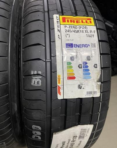 Pirelli P Zero PZ4 245/45 R18 и 275/40 R18 Y