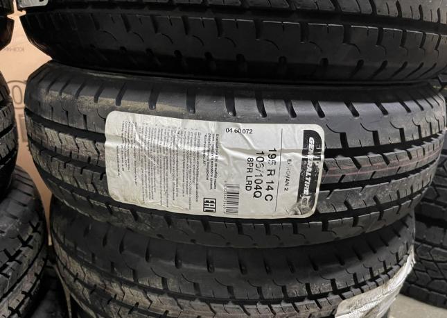 General Tire Eurovan 2 195 R14 106Q