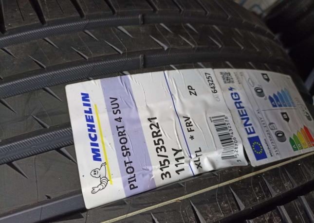 Michelin Pilot Sport 4 S 275/40 R21 и 315/35 R21