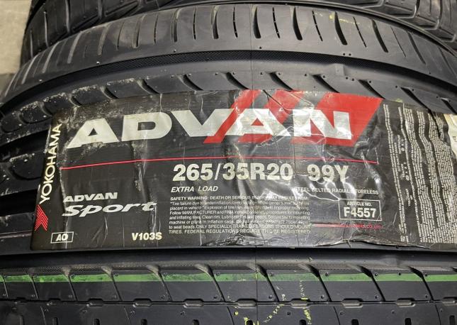 Yokohama Advan Sport V103A 265/35 R20 99Y