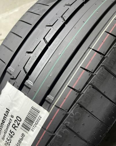 Continental ContiSportContact 6 265/45 R20 и 295/40 R20 Y