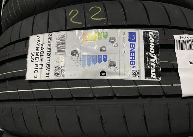 Goodyear Eagle F1 Asymmetric 3 SUV 245/50 R20 105V