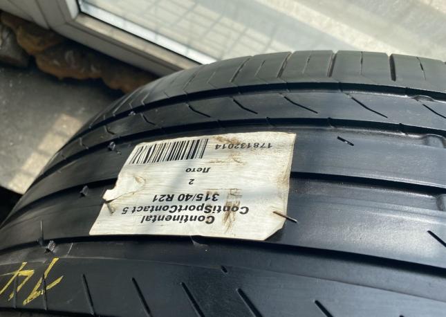 Continental ContiSportContact 5 315/40 R21 111Y