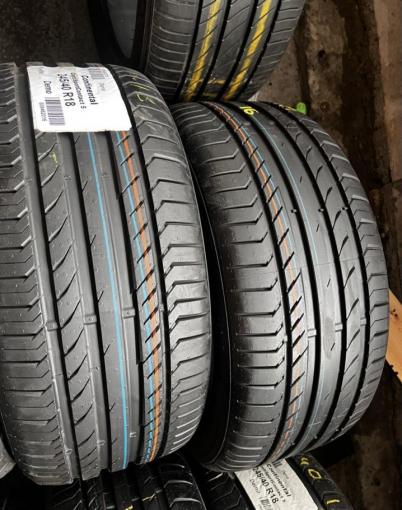 Continental ContiSportContact 5 225/45 R18 и 245/40 R18