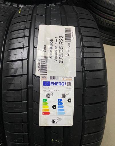 Hankook Ventus S1 Evo 3 K127 275/35 R22 и 315/30 R22 107Y