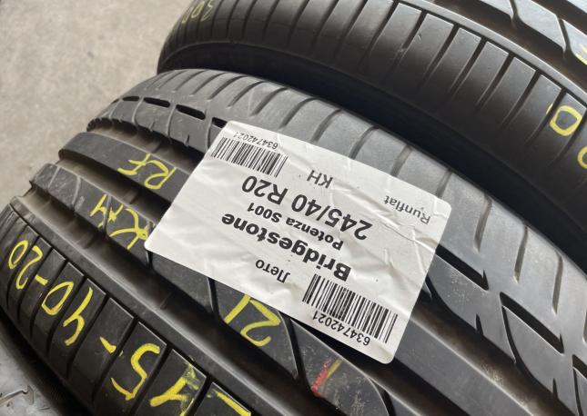 Bridgestone Potenza S001 245/40 R20 и 275/35 R20 Y