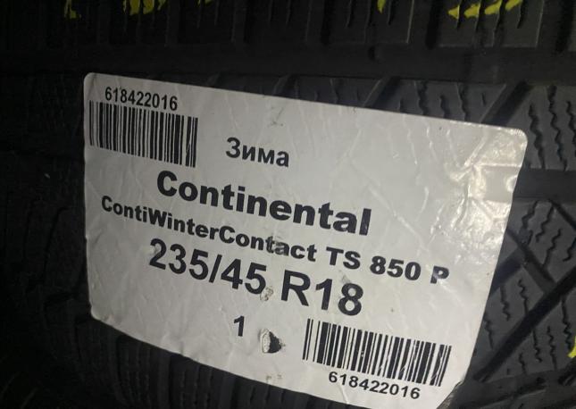 Continental ContiWinterContact TS 850 P 235/45 R18