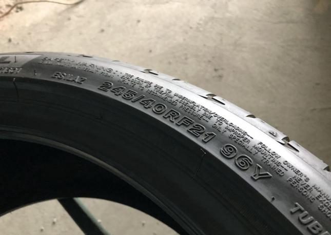 Bridgestone Potenza S001 245/40 R21 и 275/35 R21