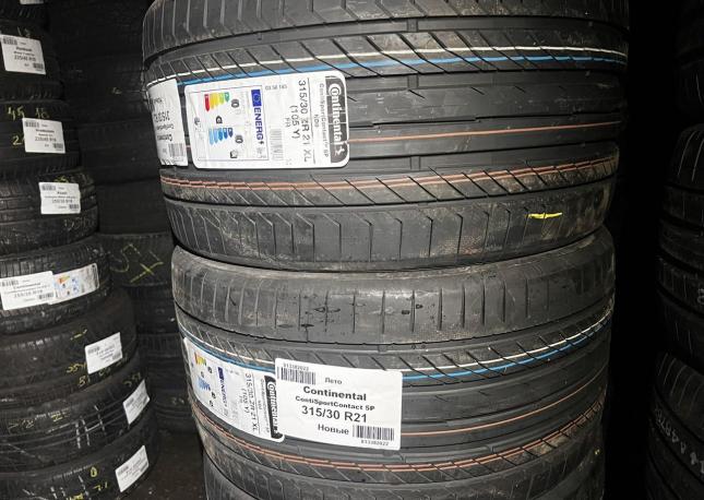 Continental ContiSportContact 5 275/35 R21 и 315/30 R21