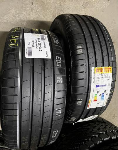 Pirelli P Zero PZ4 275/40 R18 и 245/45 R18