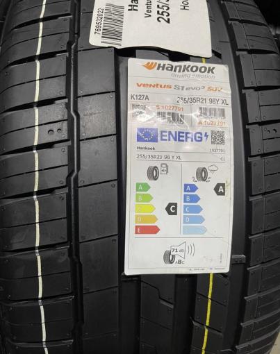 Hankook Ventus V12 Evo2 K120 255/35 R21 и 285/30 R21 Y