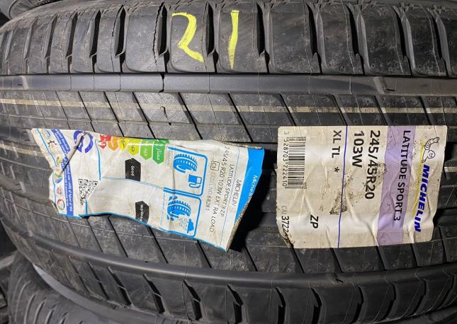 Michelin Latitude Sport 3 Acoustic? 245/45 R20 и 275/40 R20 103W