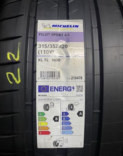 Michelin Pilot Sport 4 S 315/35 R20 110Y