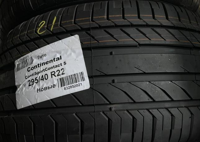 Continental ContiSportContact 5 295/40 R22 112