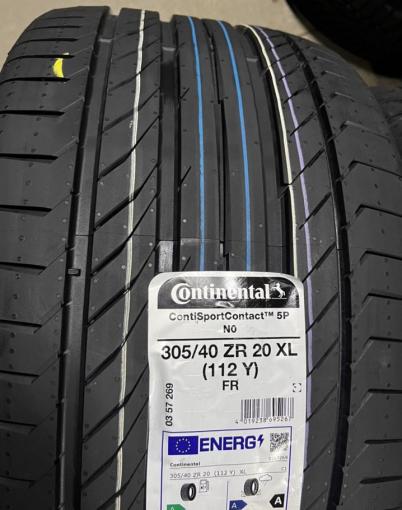 Continental ContiSportContact 5 275/45 R20 и 305/40 R20