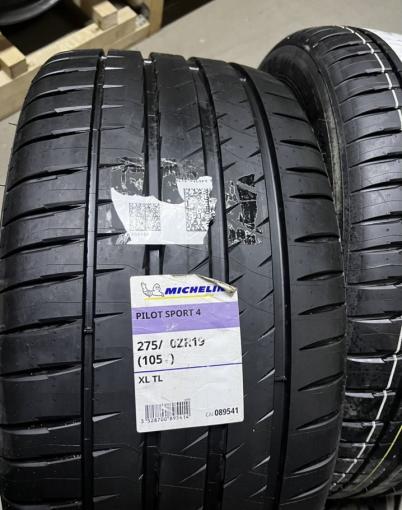 Michelin Pilot Sport 4 245/45 R19 и 275/40 R19