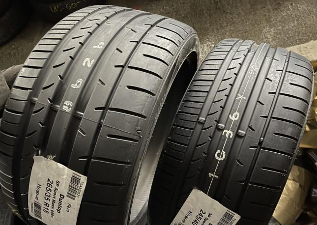 Dunlop SP Sport Maxx 050+ 245/40 R18 и 265/35 R18 Y