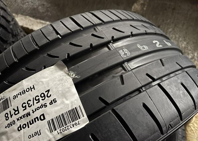 Dunlop SP Sport Maxx 050+ 245/40 R18 и 265/35 R18 Y