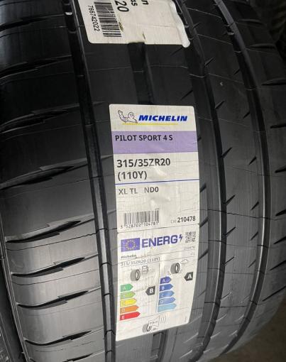 Michelin Pilot Sport 4 S Acoustic 275/40 R20 и 315/35 R20 Y