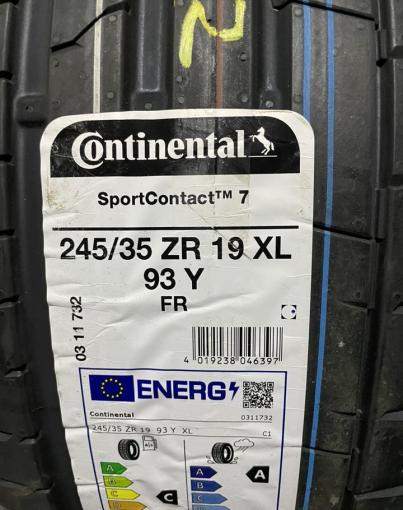 Continental PremiumContact 7 245/35 R19 93Y