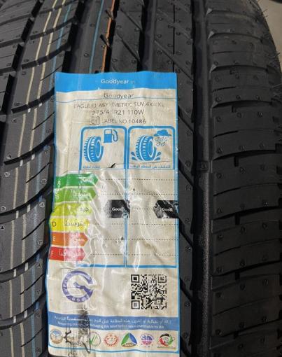 Goodyear Eagle F1 Asymmetric SUV 4x4 275/45 R21 110W