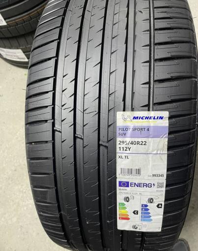 Michelin Pilot Sport 4 SUV 295/40 R22 112Y