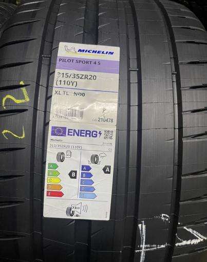 Michelin Pilot Sport 4 S 315/35 R20 110Y