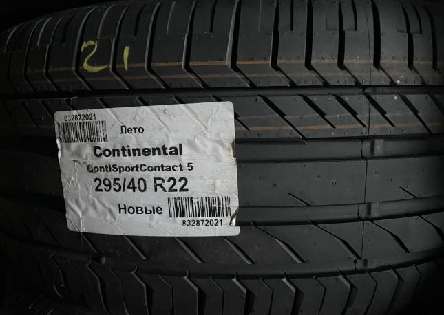 Continental ContiSportContact 5 295/40 R22 112