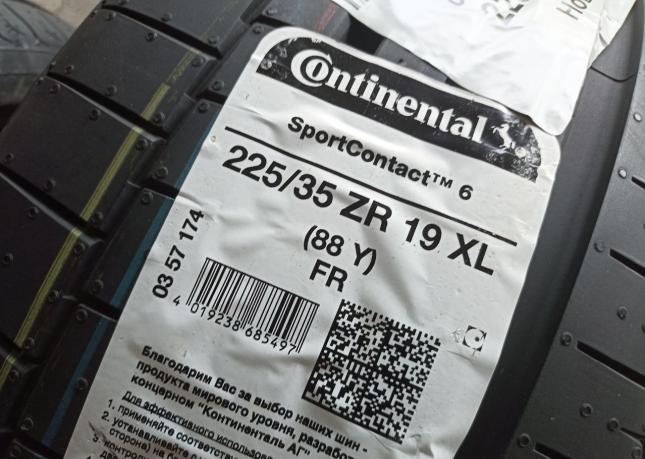 Continental SportContact 6 SUV 225/35 R19