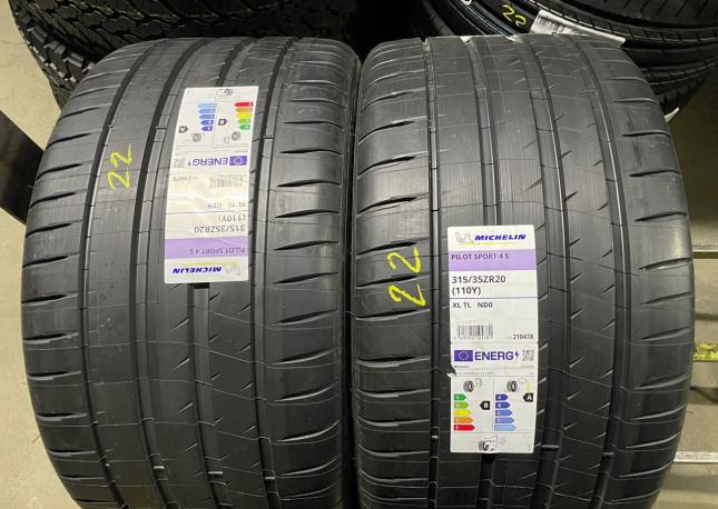 Michelin Pilot Sport 4 S Acoustic 315/35 R20 Y