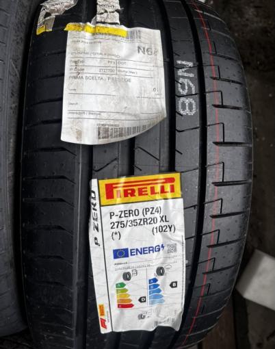 Pirelli P Zero PZ4 275/35 R20 и 285/35 R20