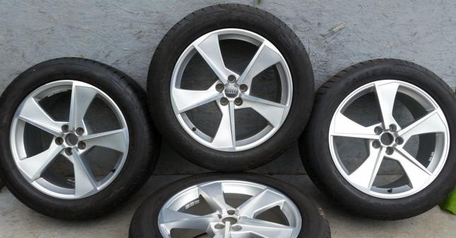 Кованые оригинальные колеса на Audi Q7 4M