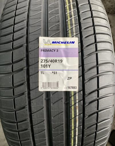 Michelin Primacy 3 245/45 R19 и 275/40 R19