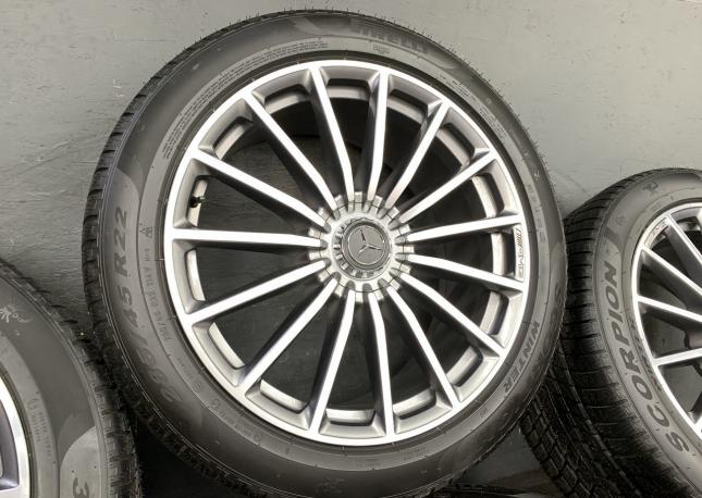 Зимние колеса оригинал Mercedes GLS AMG W167 R22