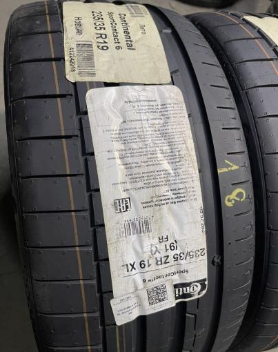 Continental SportContact 6 235/35 R19 91Y