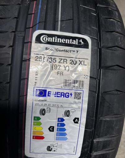 Continental ContiSportContact 7 255/35 R20