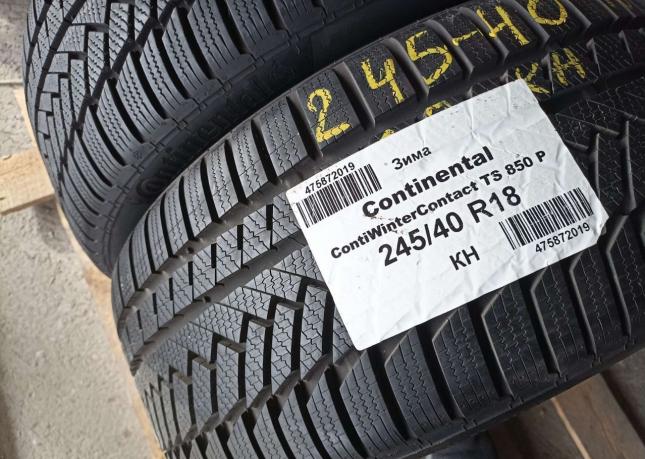 Continental ContiWinterContact TS 830 P 245/40 R18 и 225/45 R18