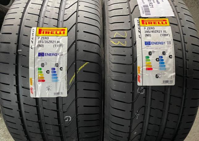 Pirelli P Zero 285/40 R21 и 315/35 R21 109Y