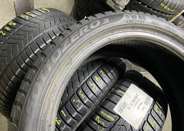 Pirelli Winter Sottozero 3 245/40 R19 и 275/35 R19 110V