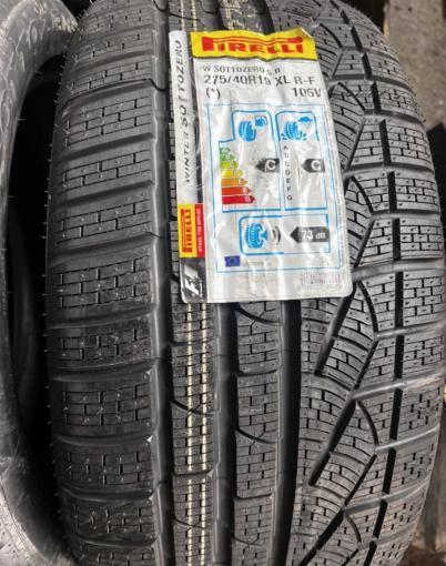 Pirelli Winter Sottozero II 245/45 R19 и 275/40 R19