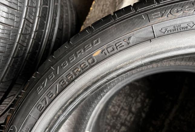 Goodyear Excellence 275/35 R20 и 245/40 R20
