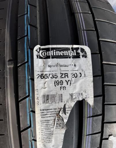 Continental SportContact 6 265/35 R20