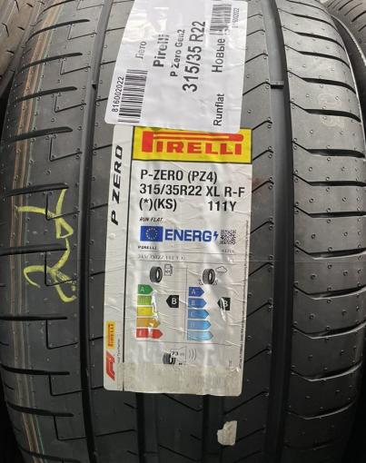 Pirelli P Zero PZ4 275/40 R22 и 315/35 R22 101Y