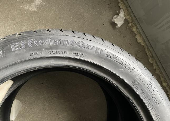 Goodyear EfficientGrip 245/45 R19 и 275/40 R19 102Y