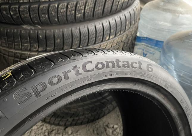 Continental SportContact 6 265/35 R19 и 295/30 R20 Y