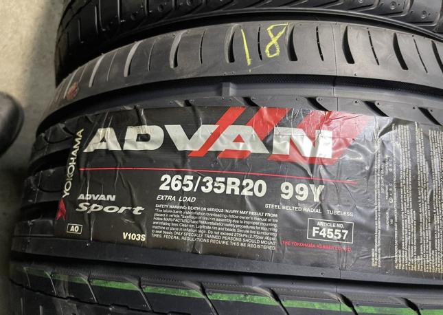 Yokohama Advan Sport V103A 265/35 R20 99Y